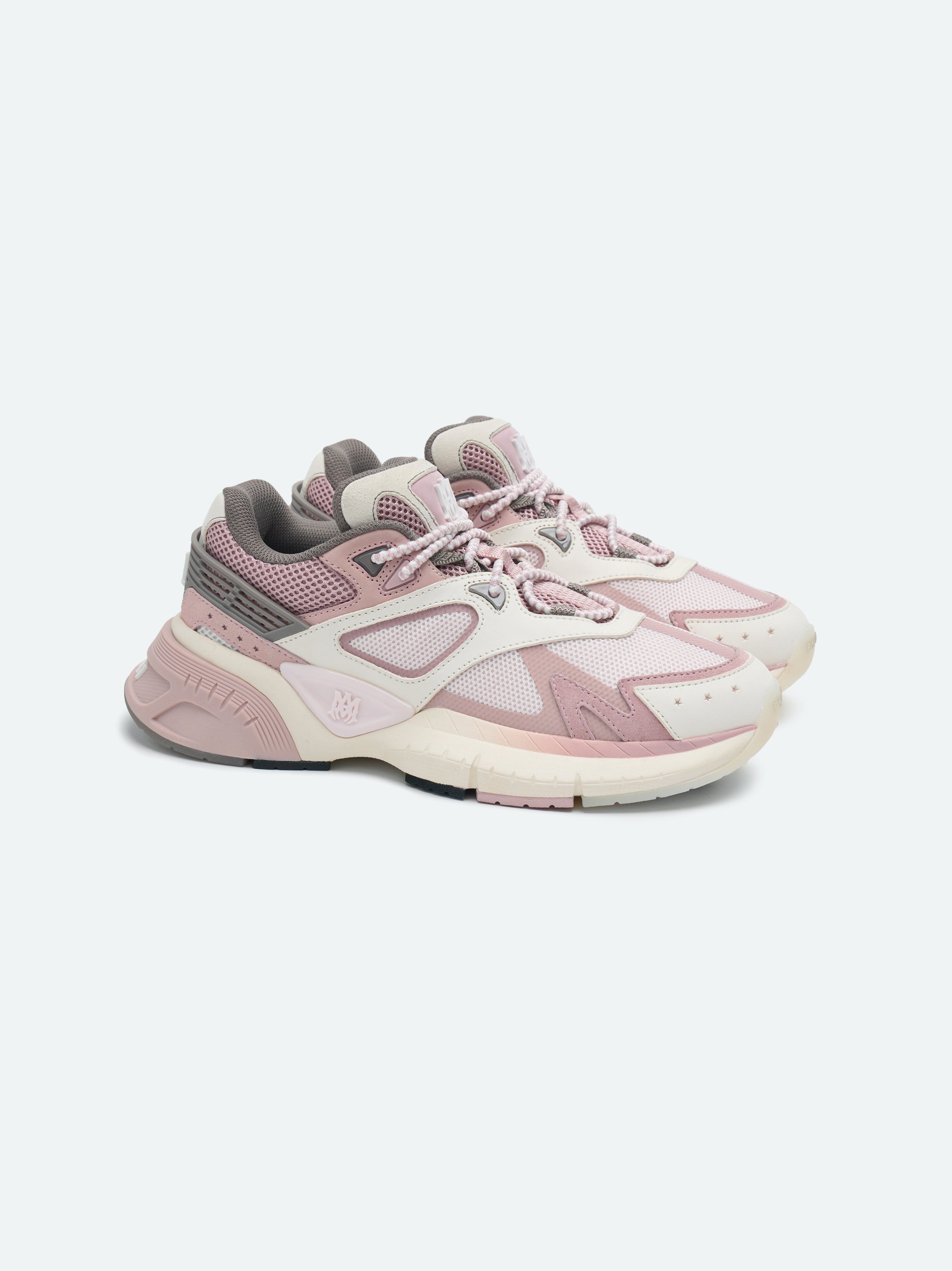 Tenis Amiri Ma Runner Mujer Rosas | MAYFON-492
