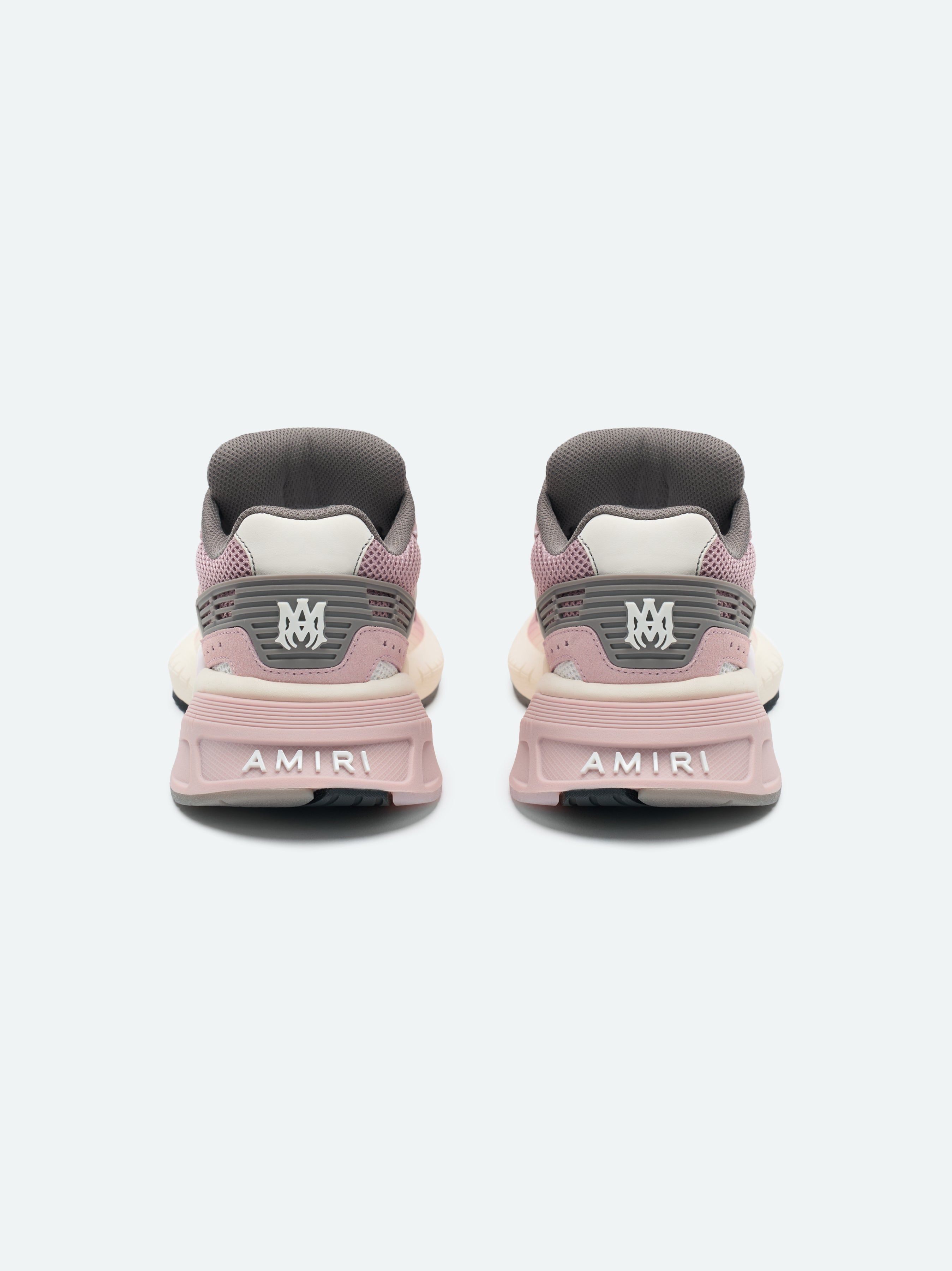 Tenis Amiri Ma Runner Mujer Rosas | MAYFON-492