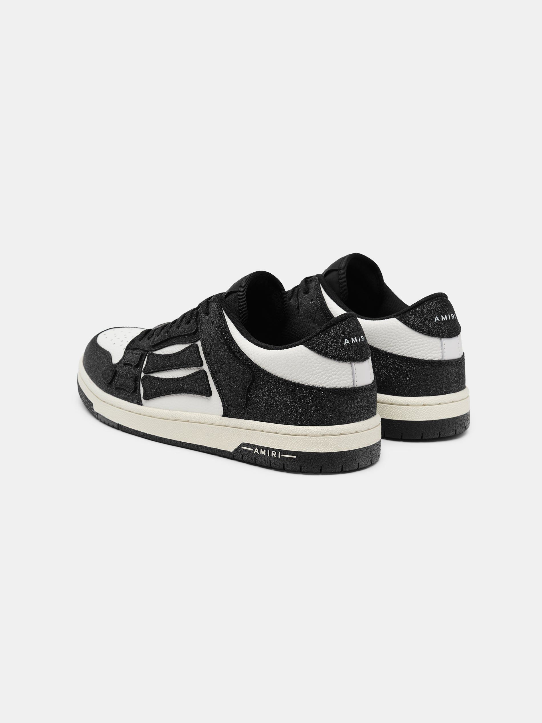 Tenis Amiri Shimmer Skel-top Low Mujer Negros | VYLWPO-467