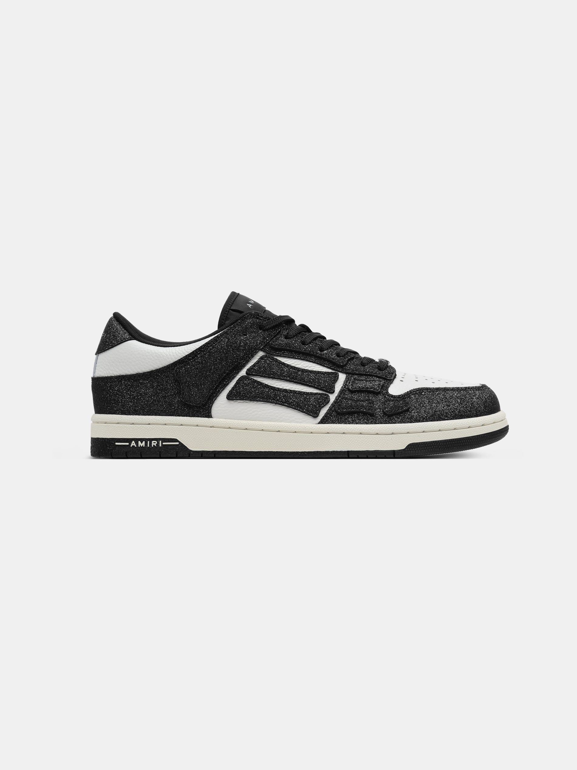 Tenis Amiri Shimmer Skel-top Low Mujer Negros | VYLWPO-467