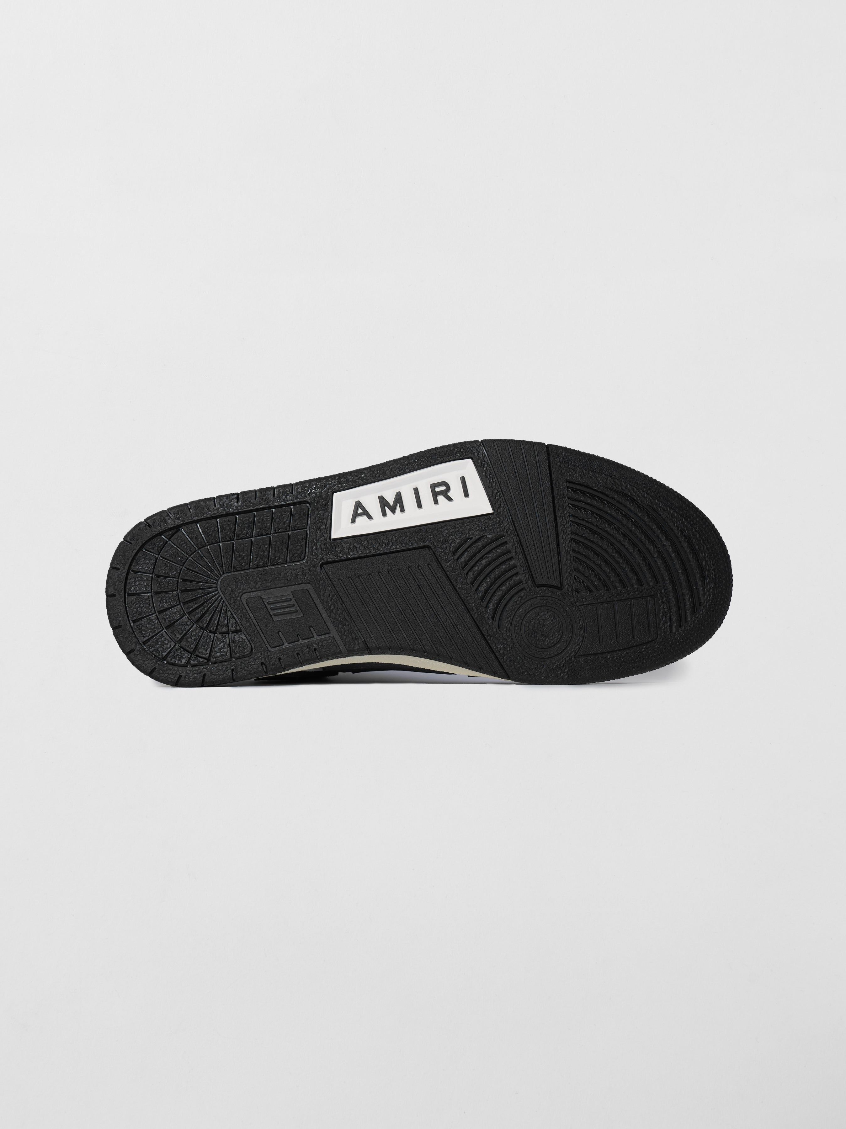 Tenis Amiri Skel-top Low Mujer Blancos Negros | GZEABX-651