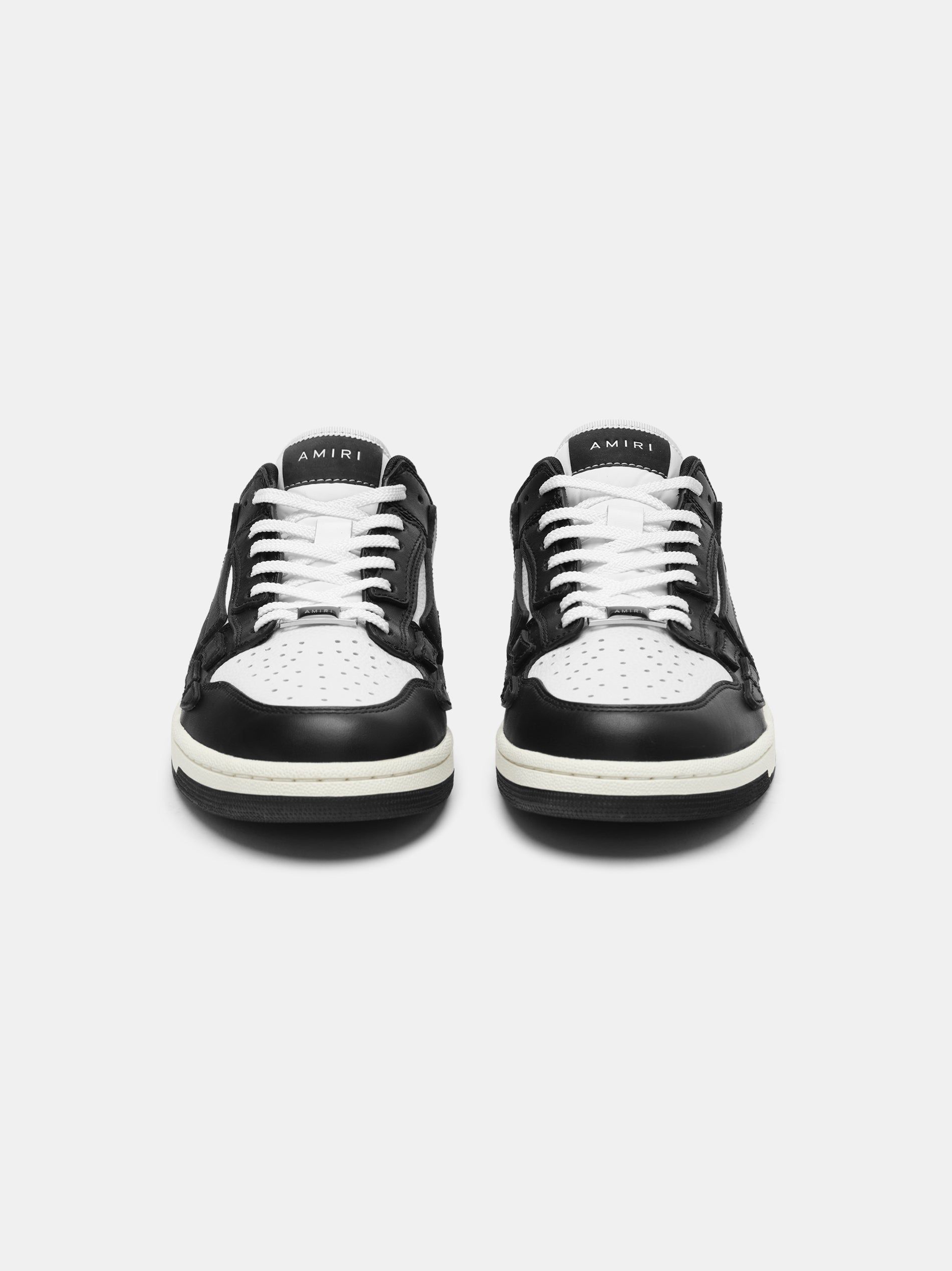 Tenis Amiri Skel-top Low Mujer Negros Blancos | HORYGP-821