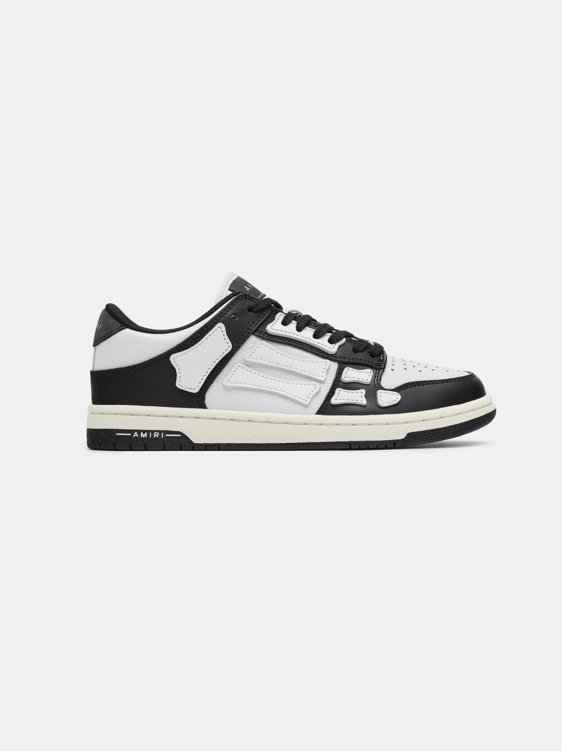 Tenis Amiri Skel-top Low Mujer Negros Blancos | HORYGP-821