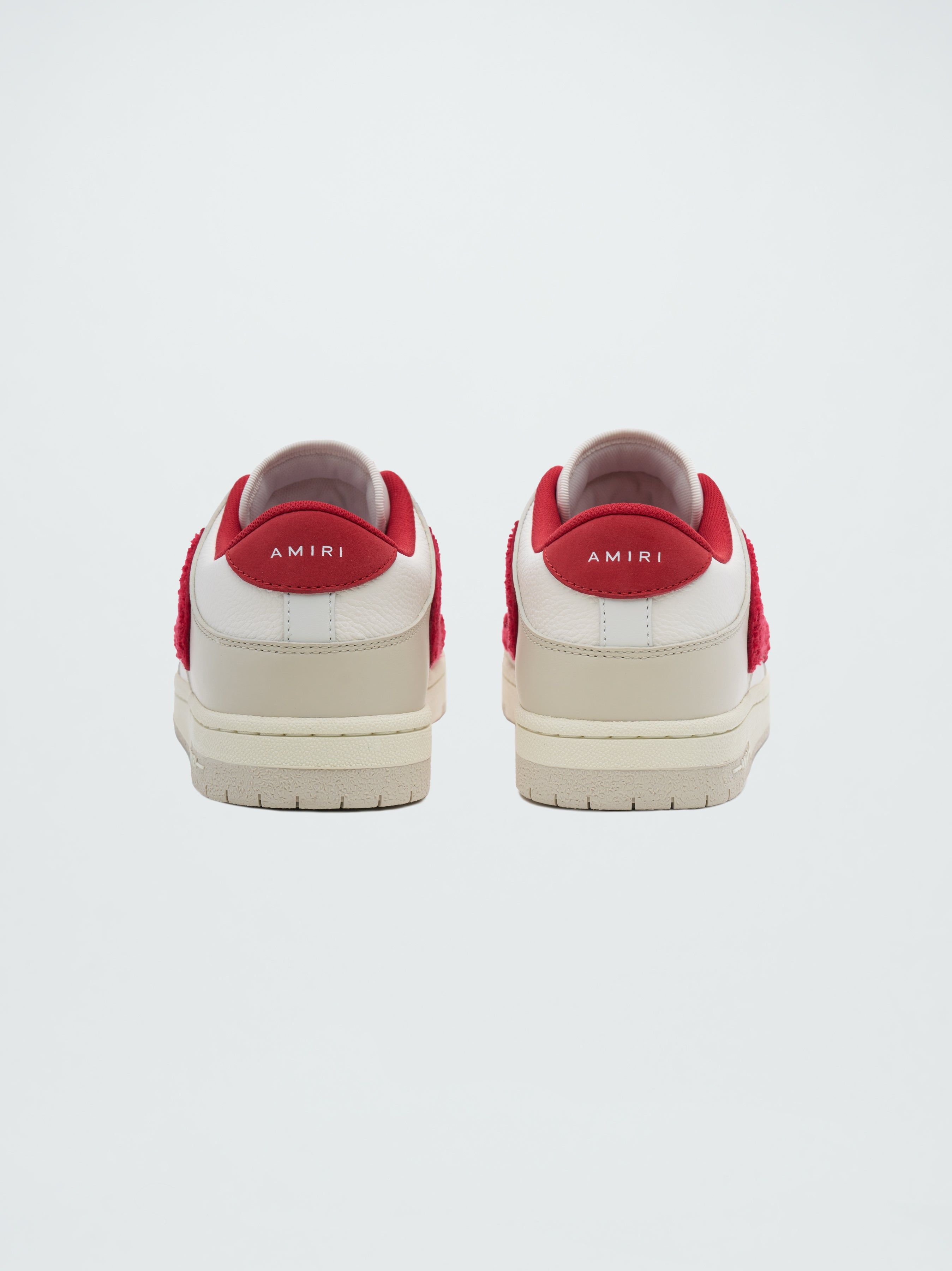 Tenis Amiri Skeltop Low Mujer Rojos | RKVEGO-015