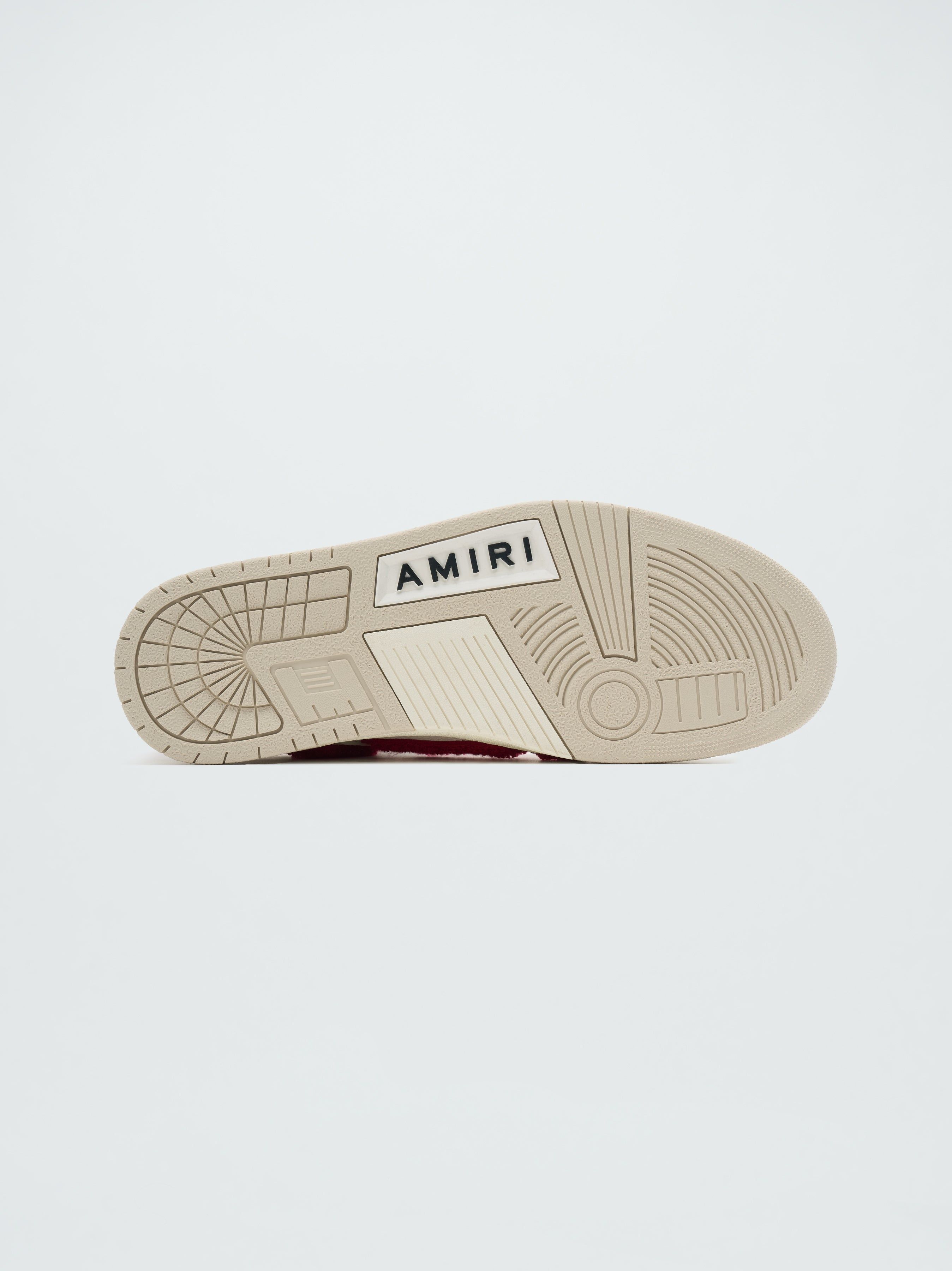Tenis Amiri Skeltop Low Mujer Rojos | RKVEGO-015