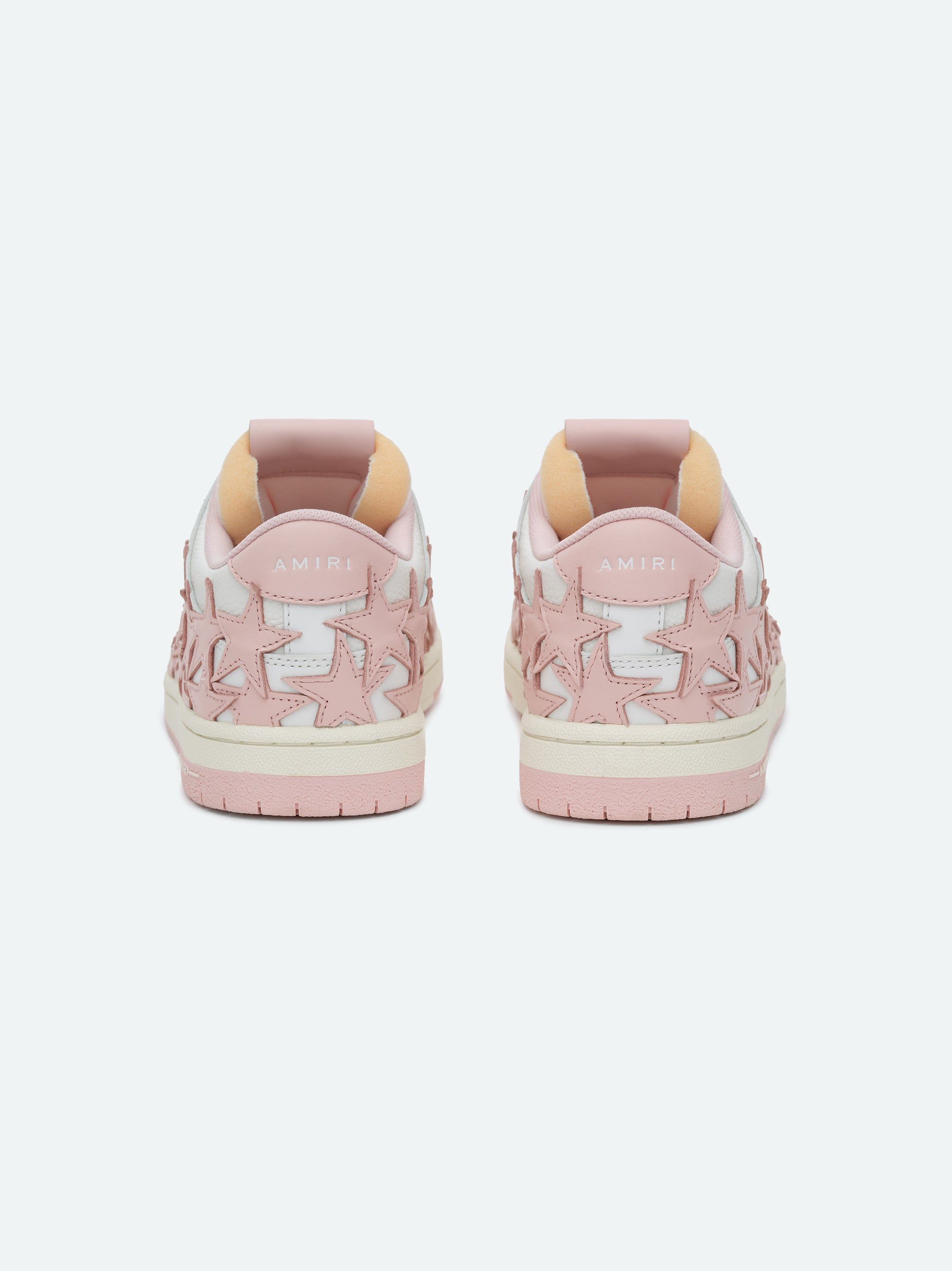 Tenis Amiri Stars Low Mujer Blancos Rosas | ZTDKNY-819