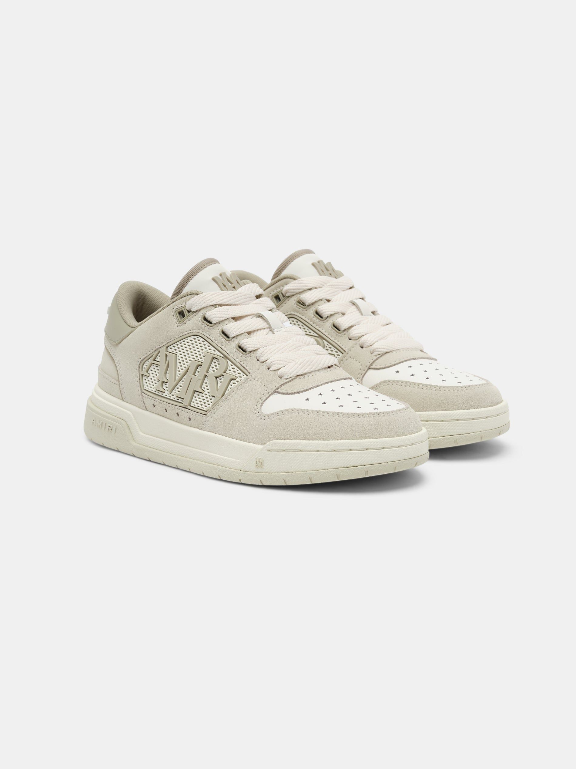 Tenis Amiri Suede Classic Low Mujer Birch | HJRMVI-834