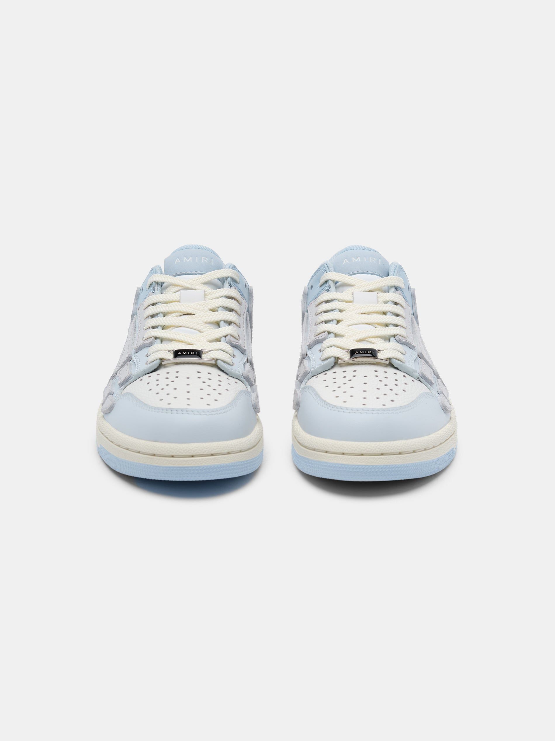 Tenis Amiri Two-tone Skel Top Low Mujer Azules Blancos Grises | TOPWXD-024