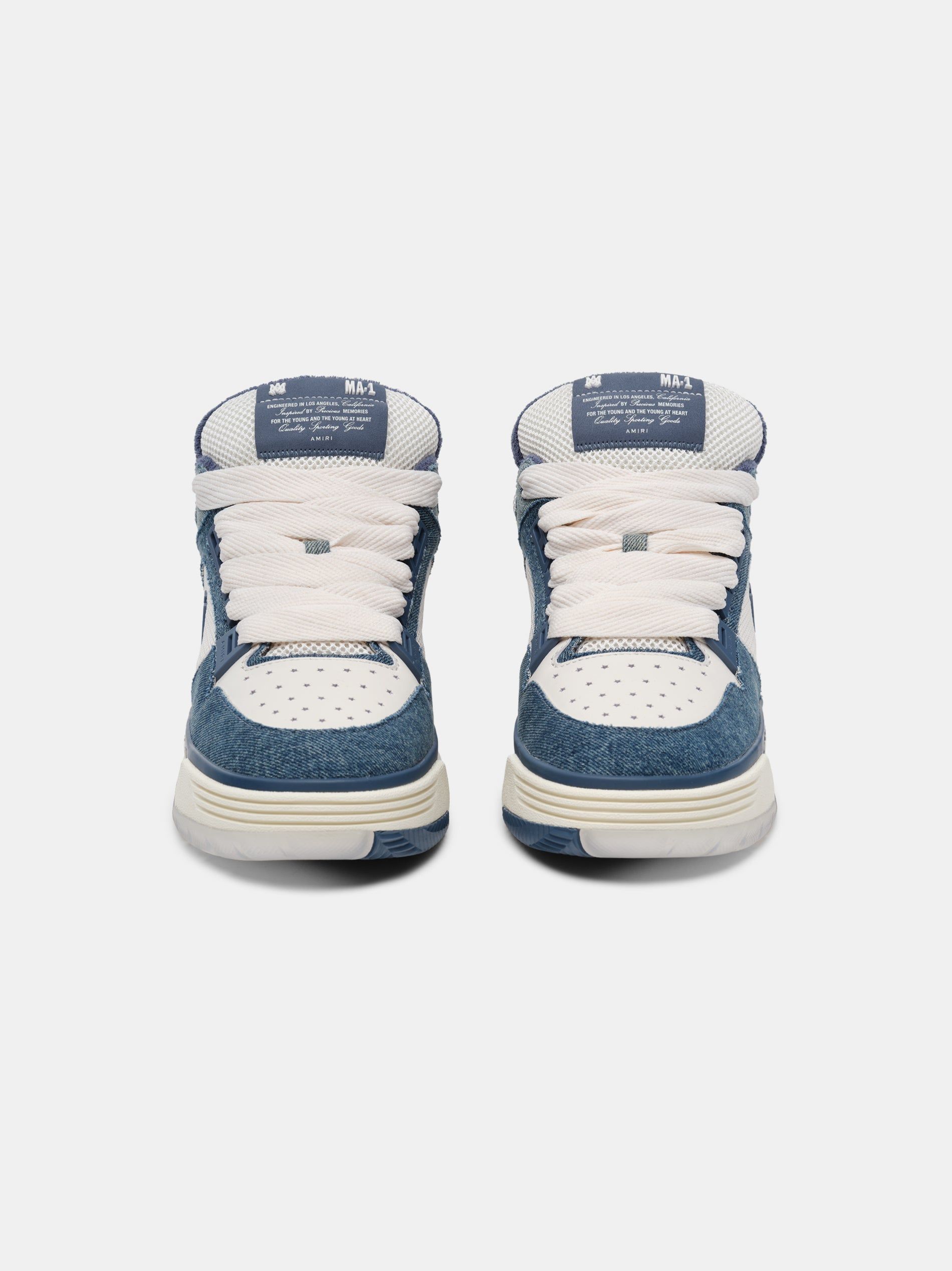 Tenis Amiri Vintage Denim Ma-1 Hombre Azules | GACSFO-056